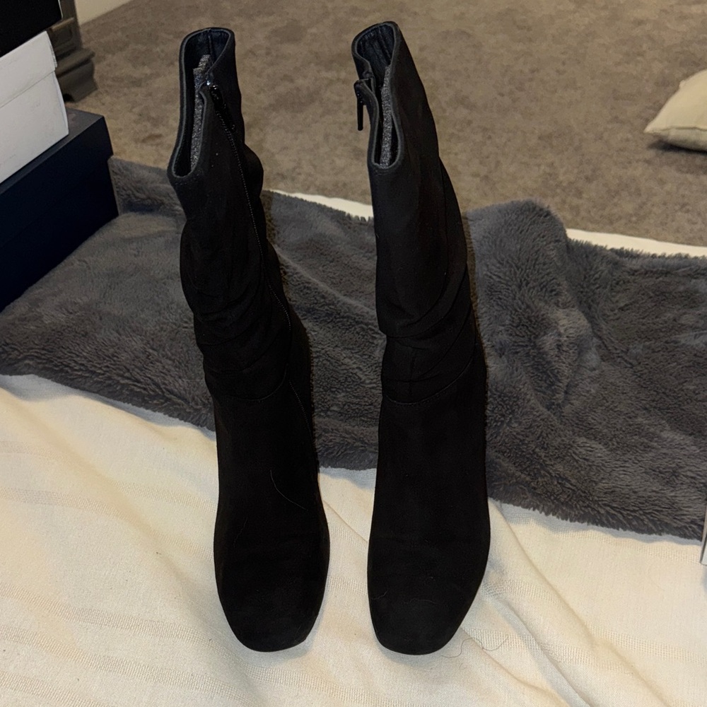 Eric Michael Black Heeled Boots